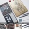 White Charcoal Pencils Set - 12 Piece White Colored Pencils for Drawing, Sketching, Shading, Blending, White Chalk Pencils for Kid, Beginners & Pro Artists